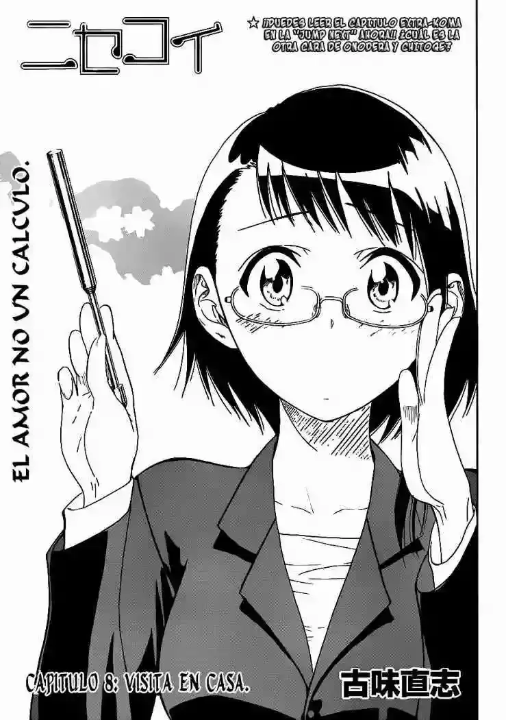 Nisekoi capítulo 8, página 8