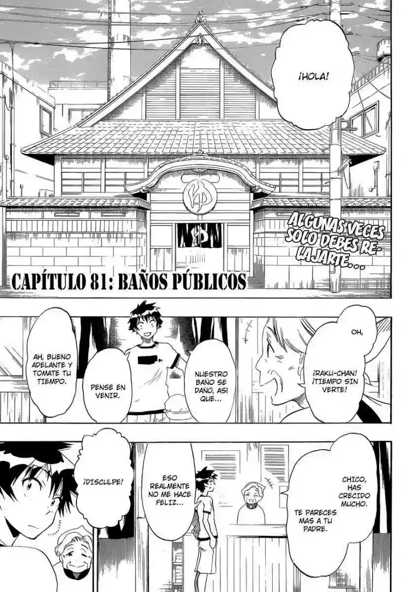 Nisekoi capítulo 81, página 5