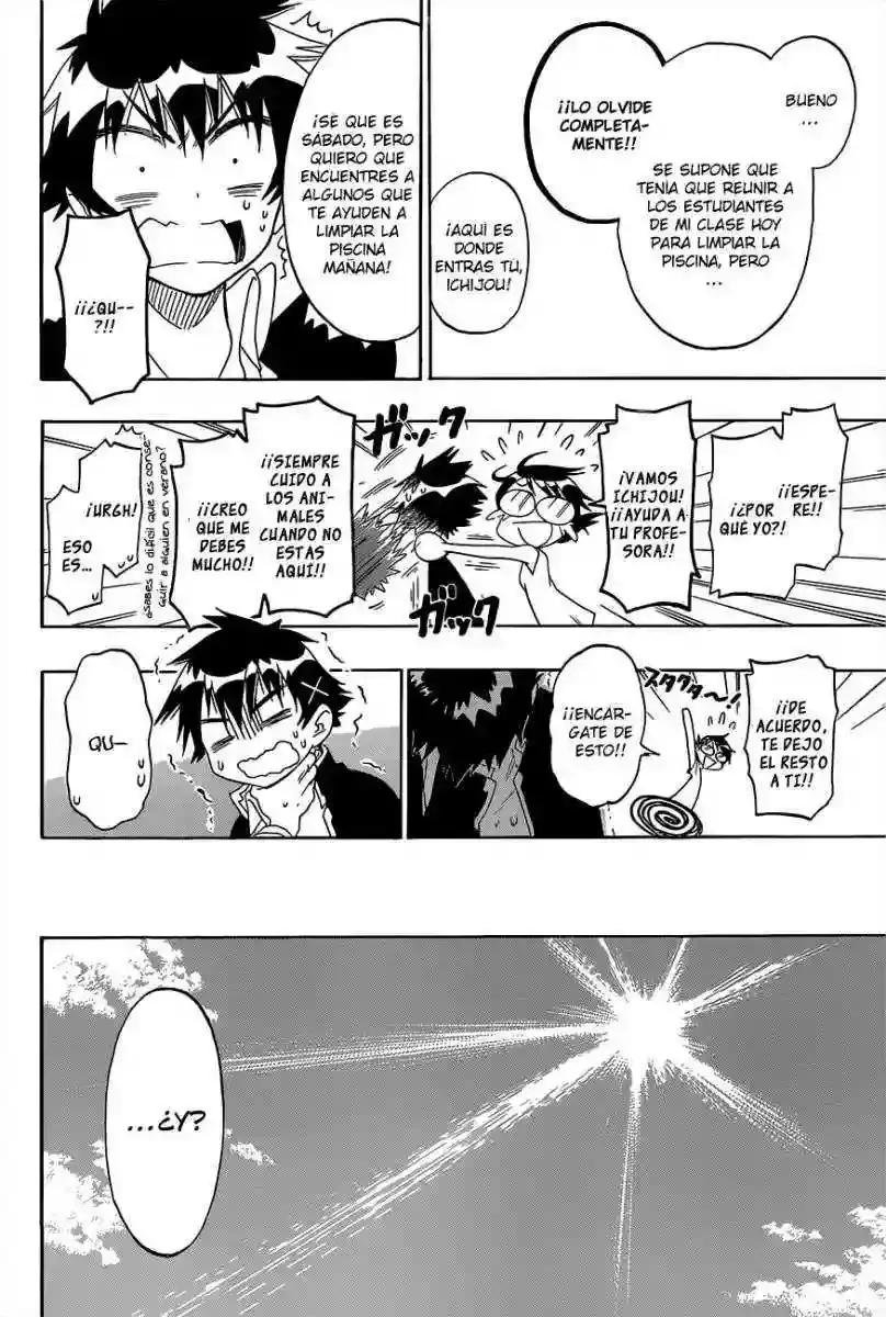 Nisekoi capítulo 82, página 3