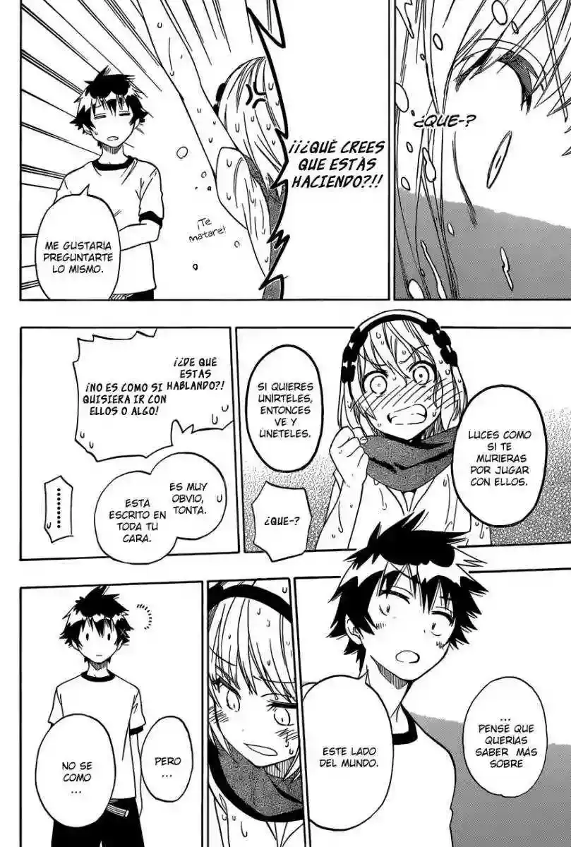 Nisekoi capítulo 82, página 16