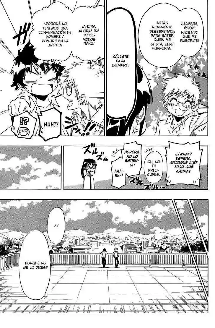Nisekoi capítulo 83, página 8