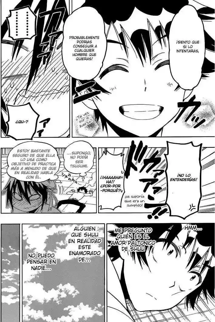 Nisekoi capítulo 83, página 15
