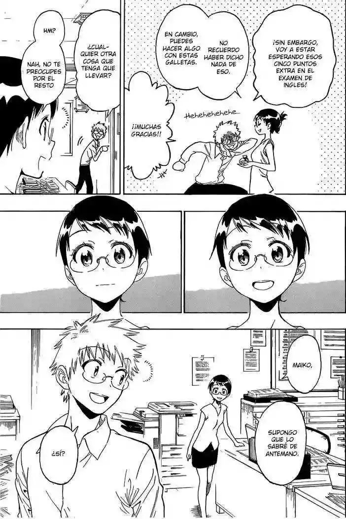 Nisekoi capítulo 83, página 18