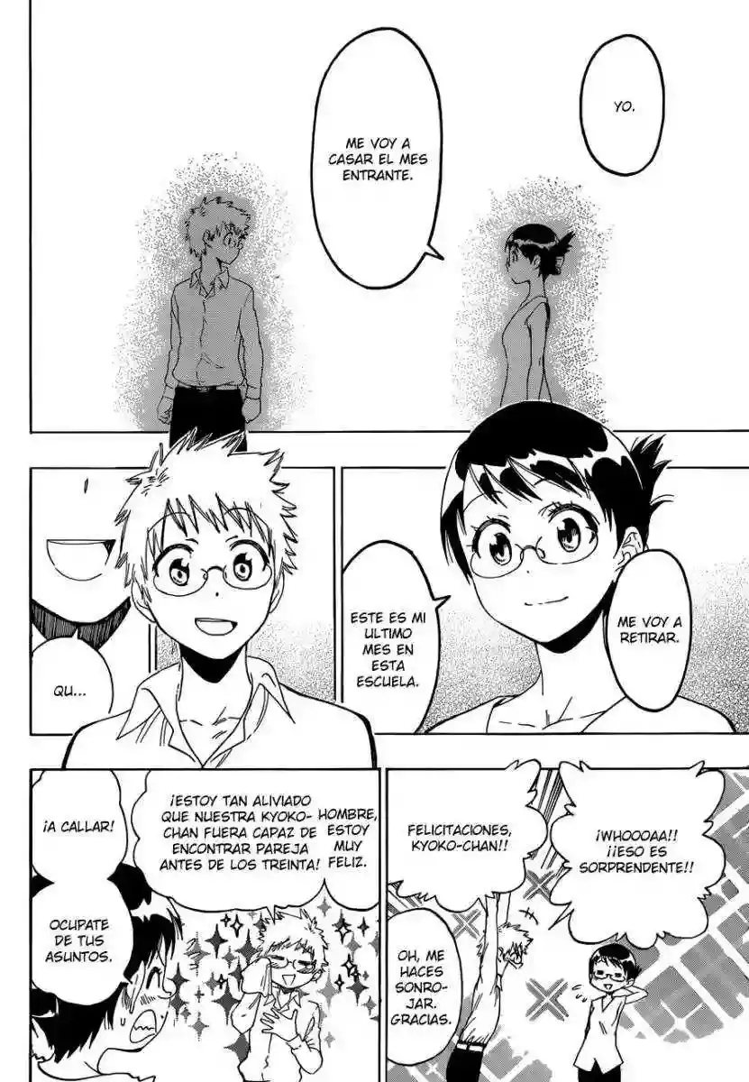 Nisekoi capítulo 83, página 19