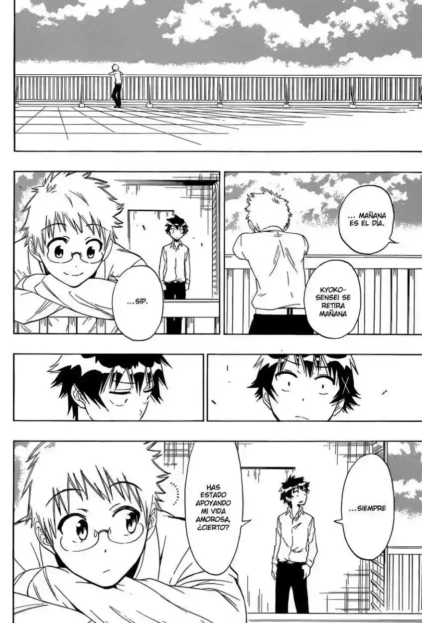 Nisekoi capítulo 84, página 8