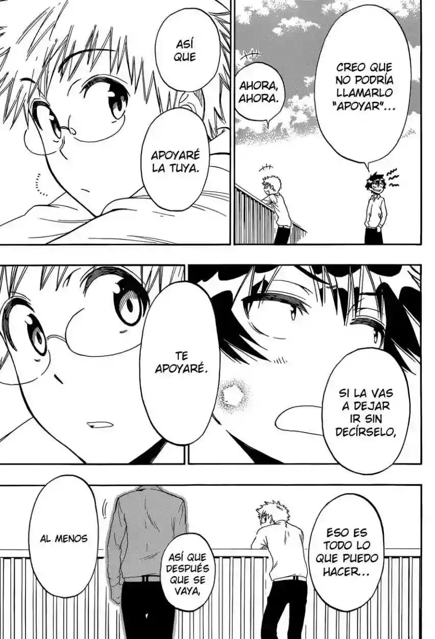 Nisekoi capítulo 84, página 9