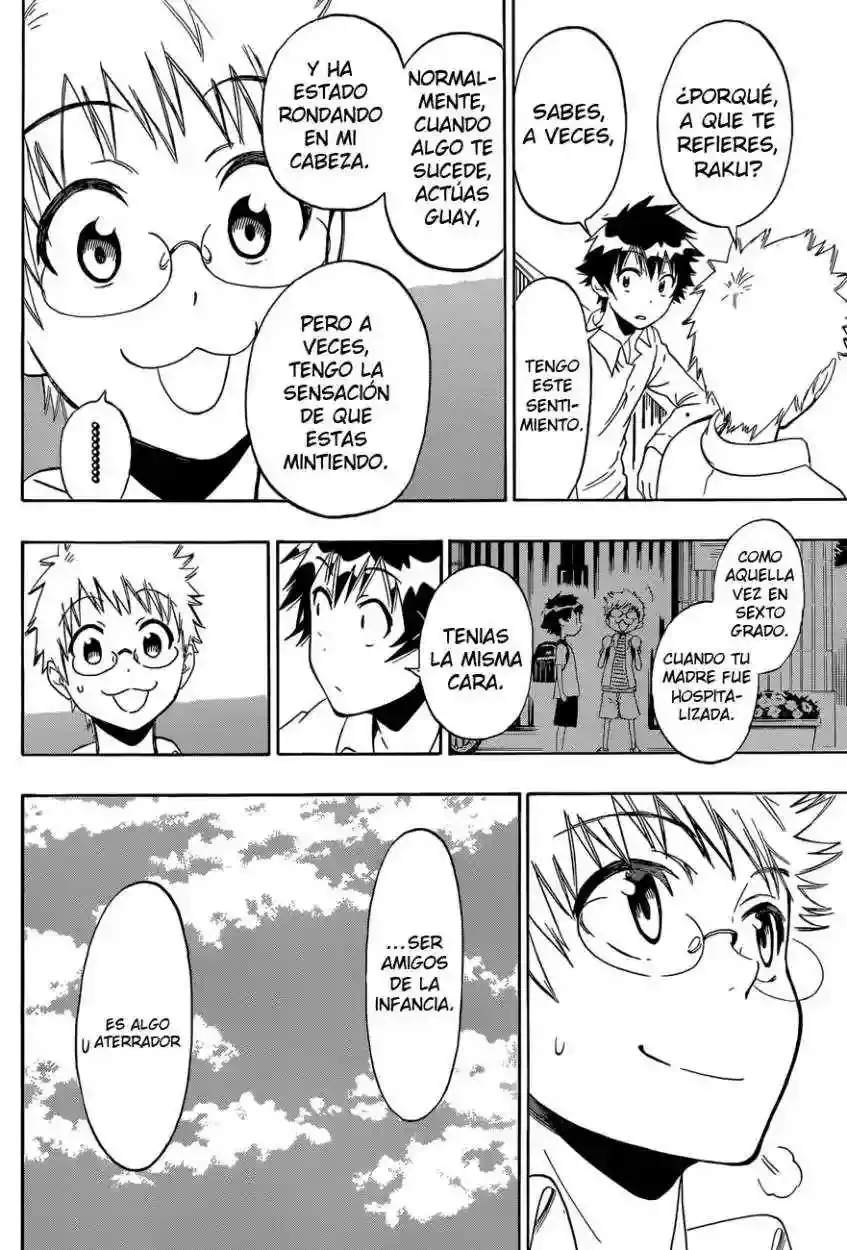 Nisekoi capítulo 84, página 18