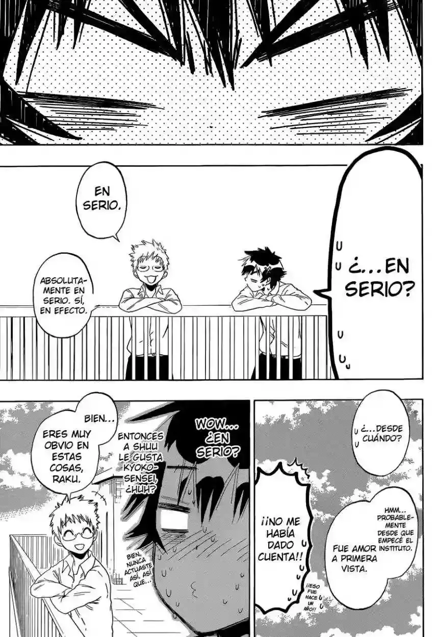 Nisekoi capítulo 84, página 19
