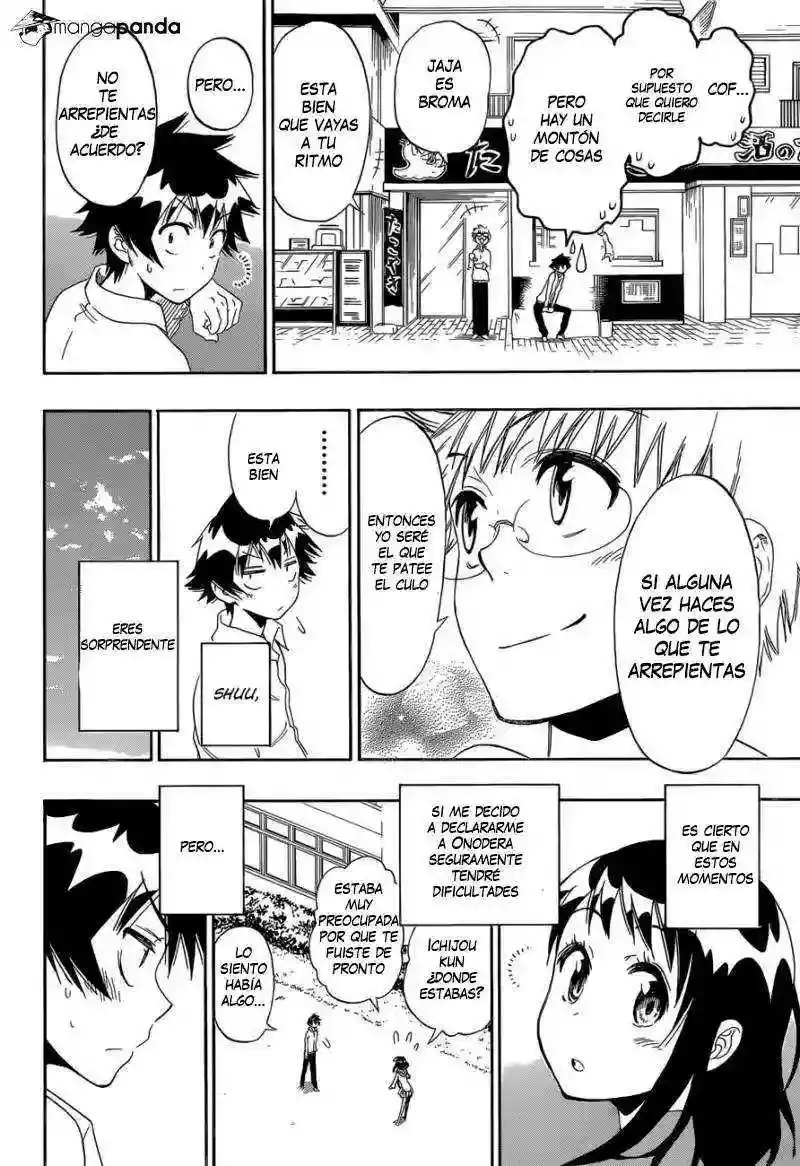 Nisekoi capítulo 85, página 17