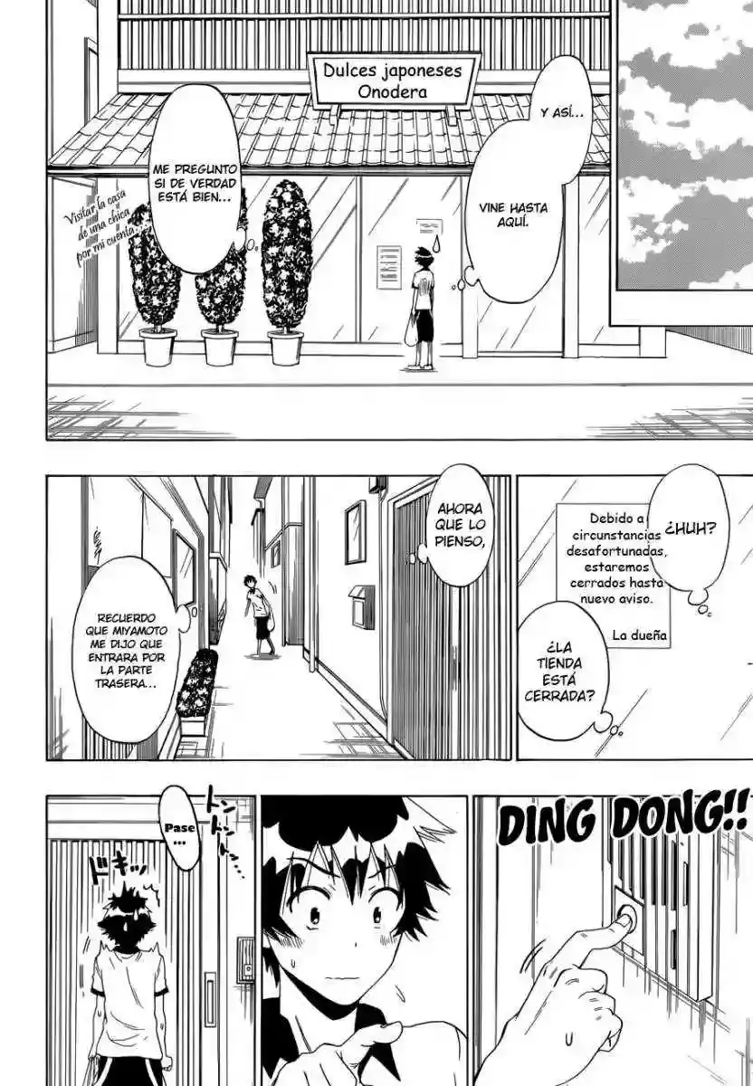 Nisekoi capítulo 86, página 4