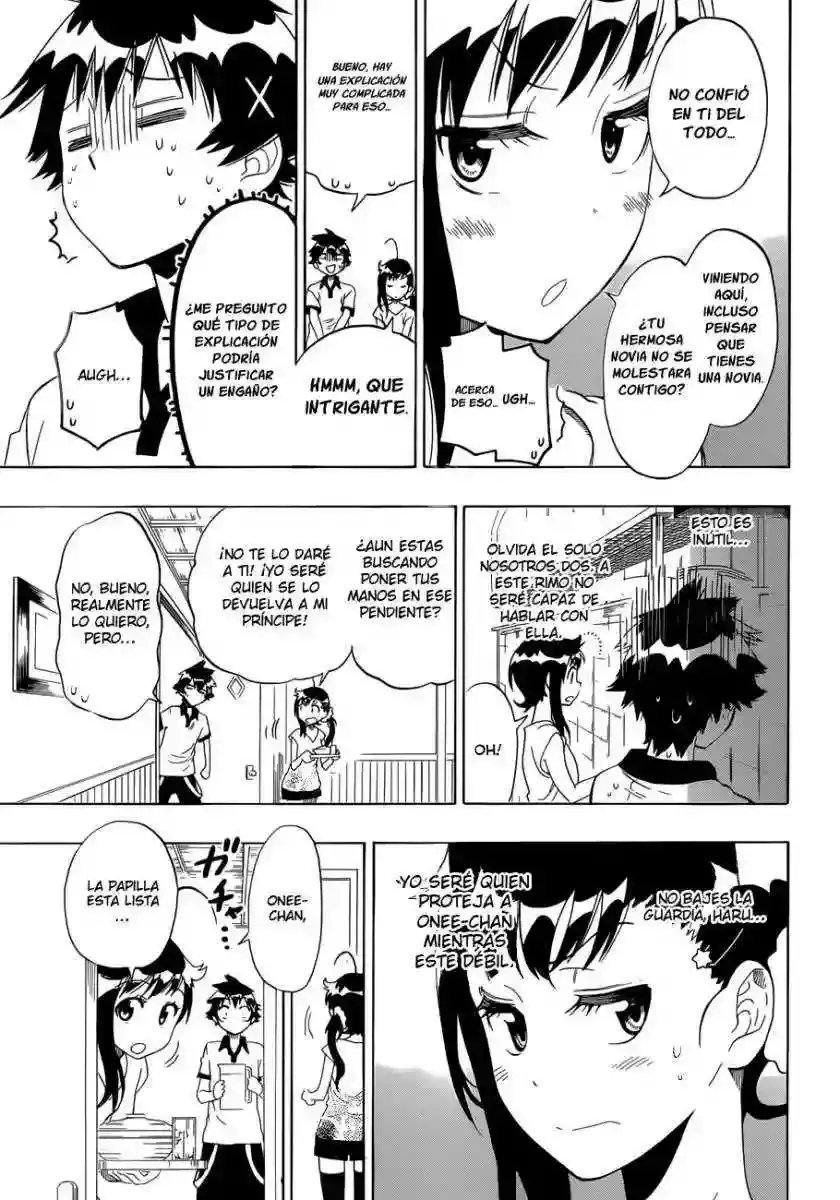 Nisekoi capítulo 86, página 9