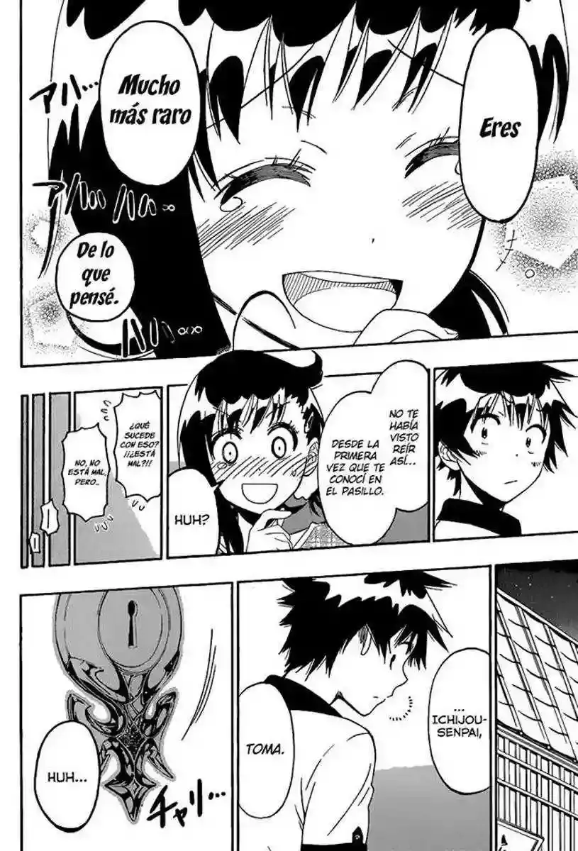 Nisekoi capítulo 86, página 20