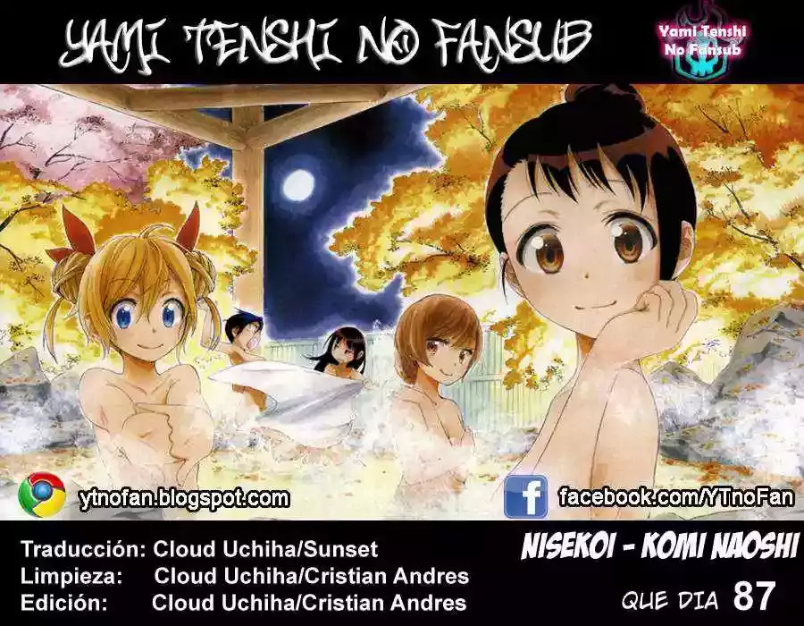 Nisekoi capítulo 87, página 1