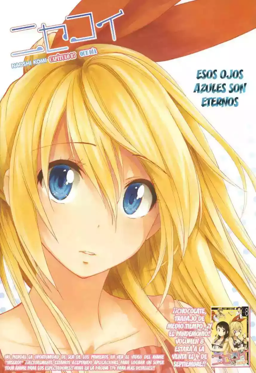 Nisekoi capítulo 87, página 2