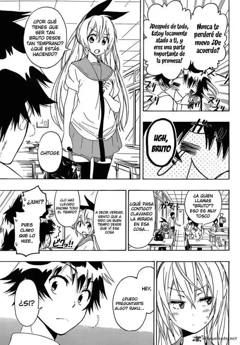 Nisekoi capítulo 87, página 8