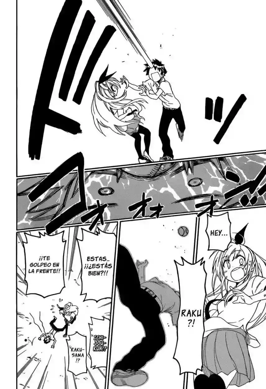 Nisekoi capítulo 87, página 17