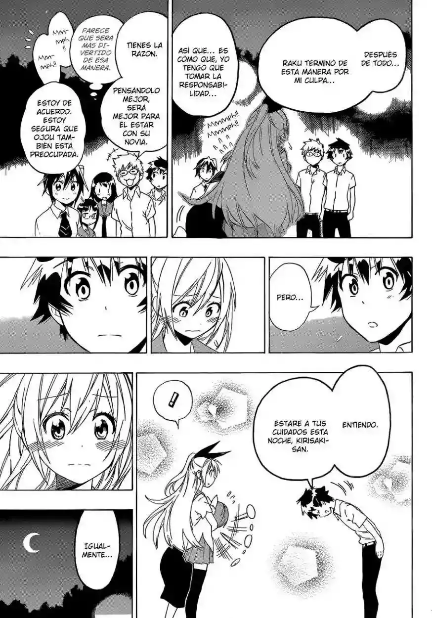 Nisekoi capítulo 88, página 14
