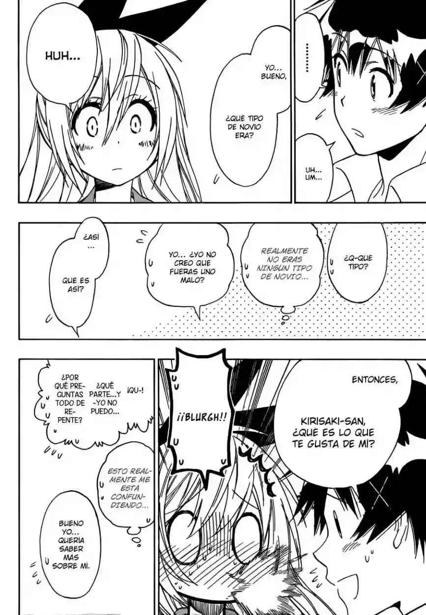 Nisekoi capítulo 88, página 17
