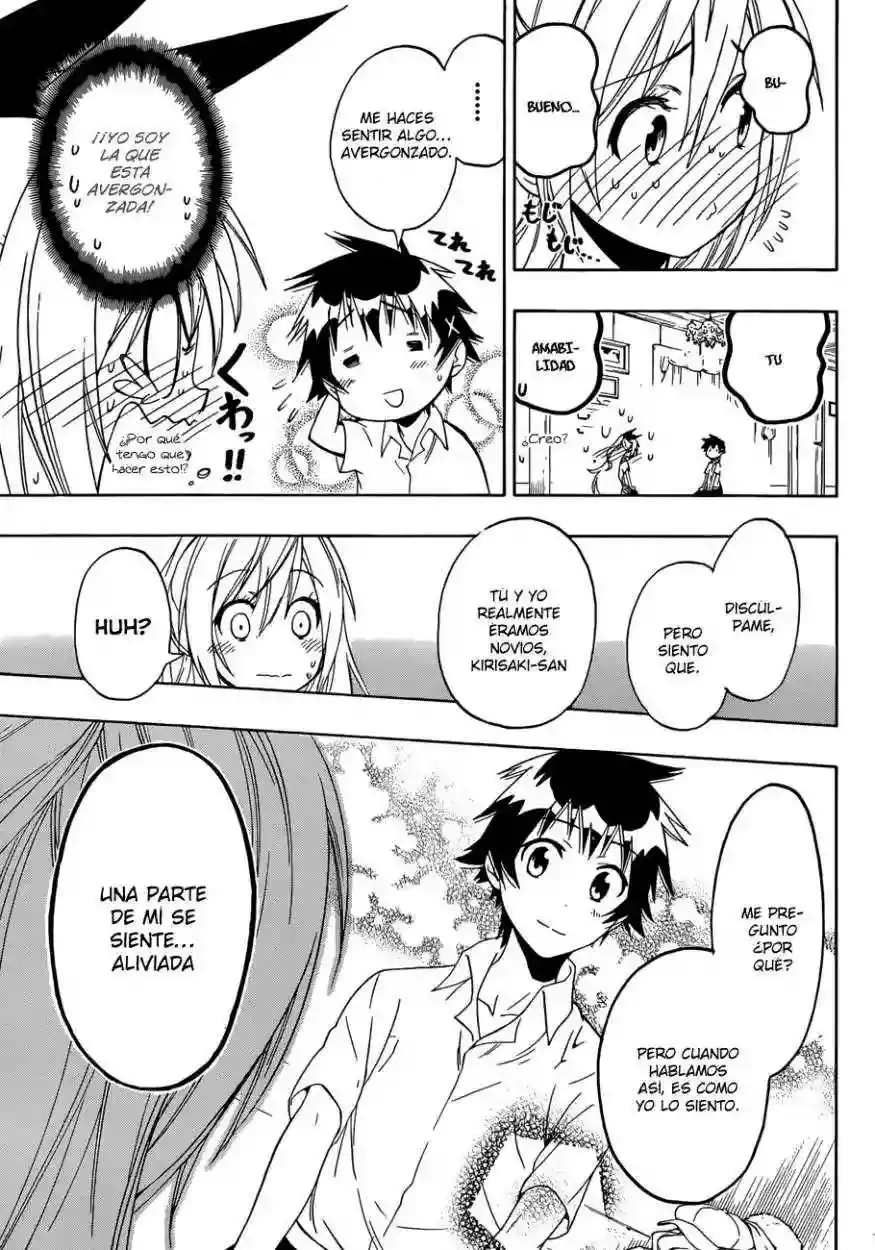 Nisekoi capítulo 88, página 18