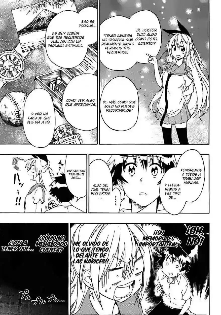 Nisekoi capítulo 89, página 4