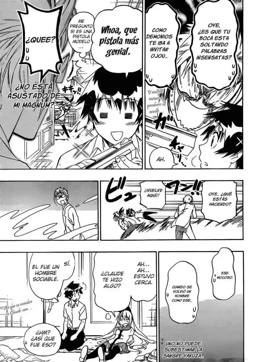 Nisekoi capítulo 89, página 8