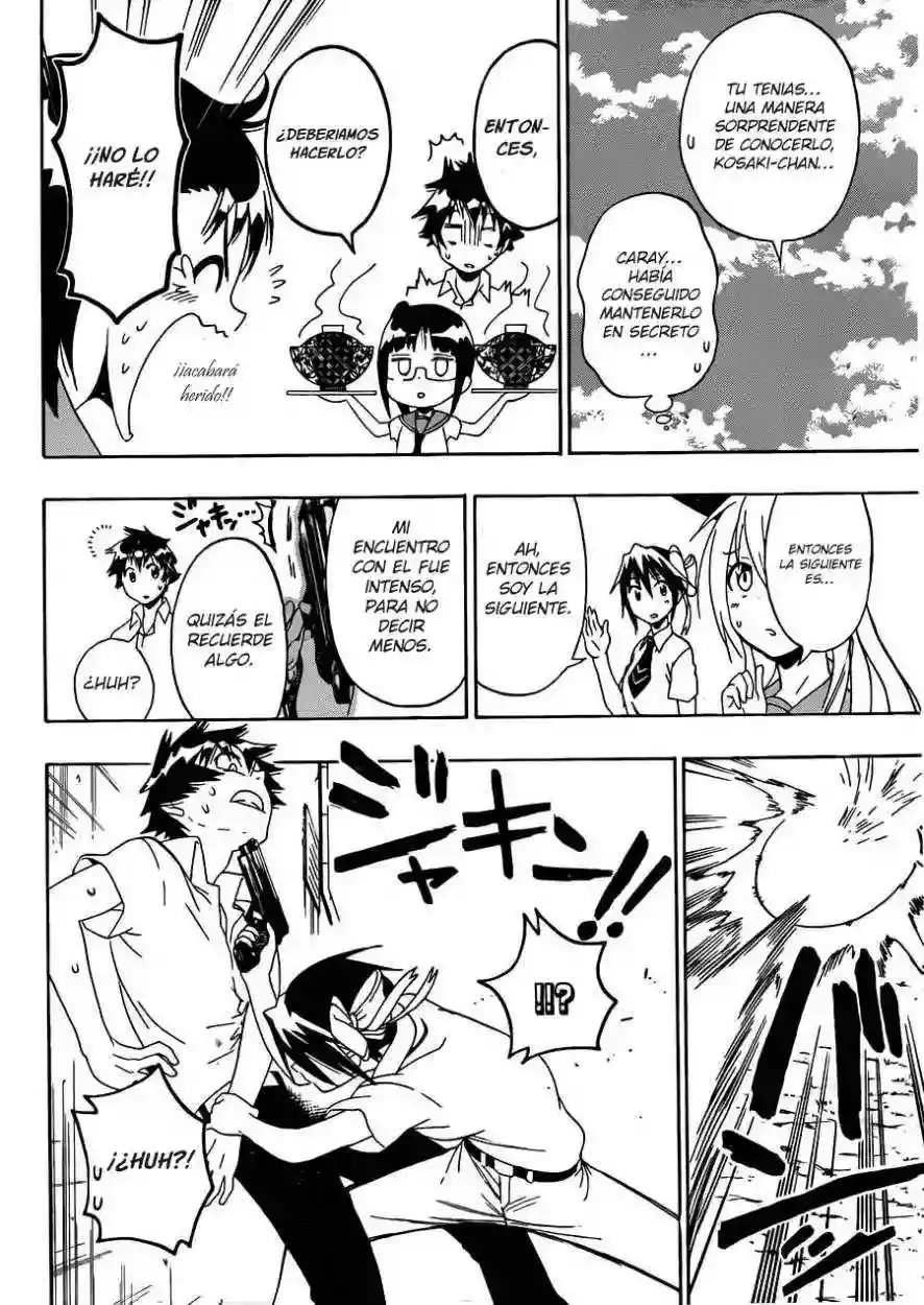 Nisekoi capítulo 89, página 15