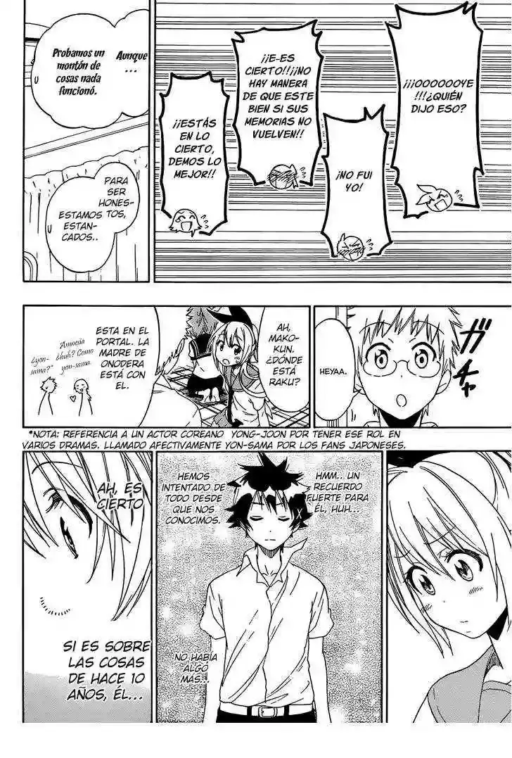 Nisekoi capítulo 89, página 19