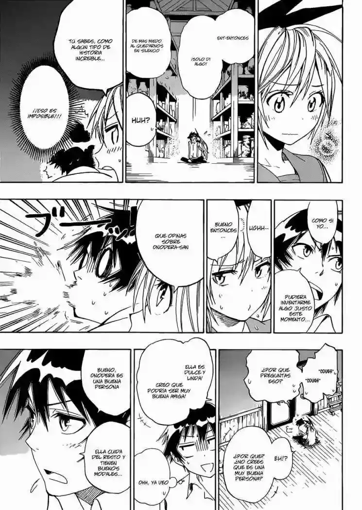 Nisekoi capítulo 9, página 14