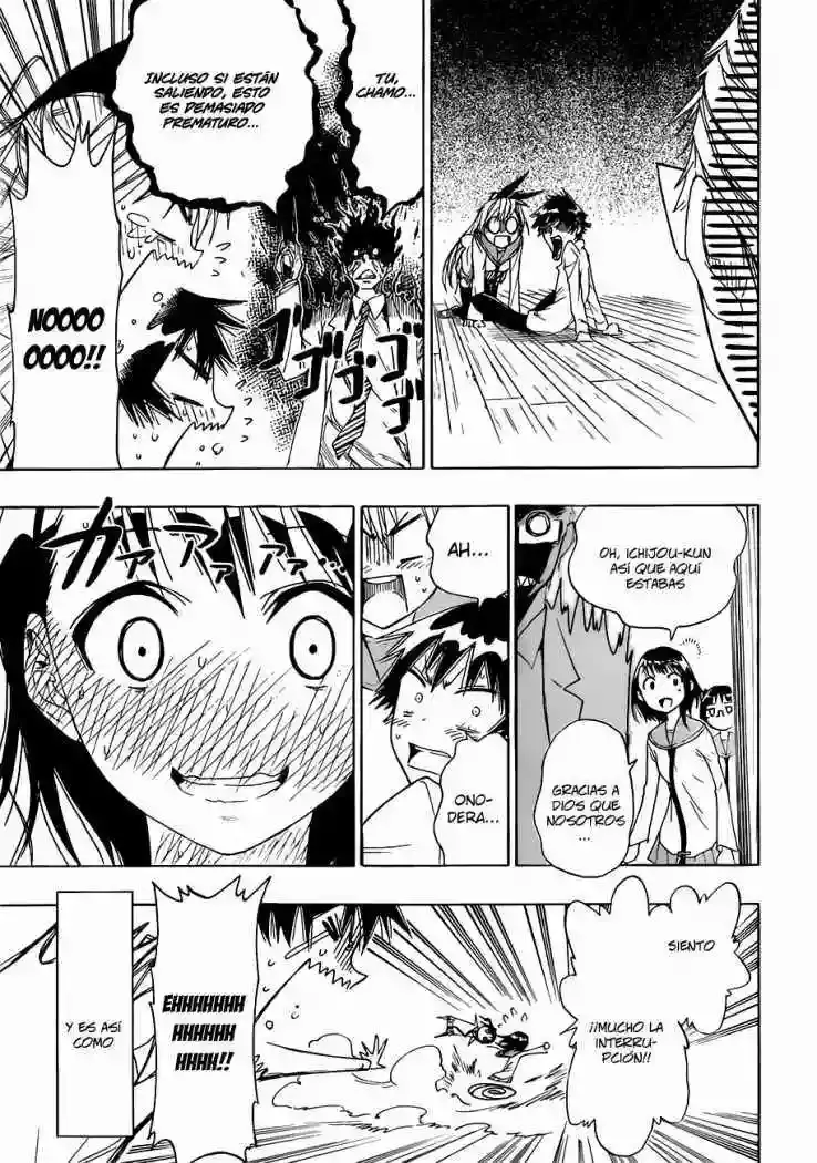 Nisekoi capítulo 9, página 19