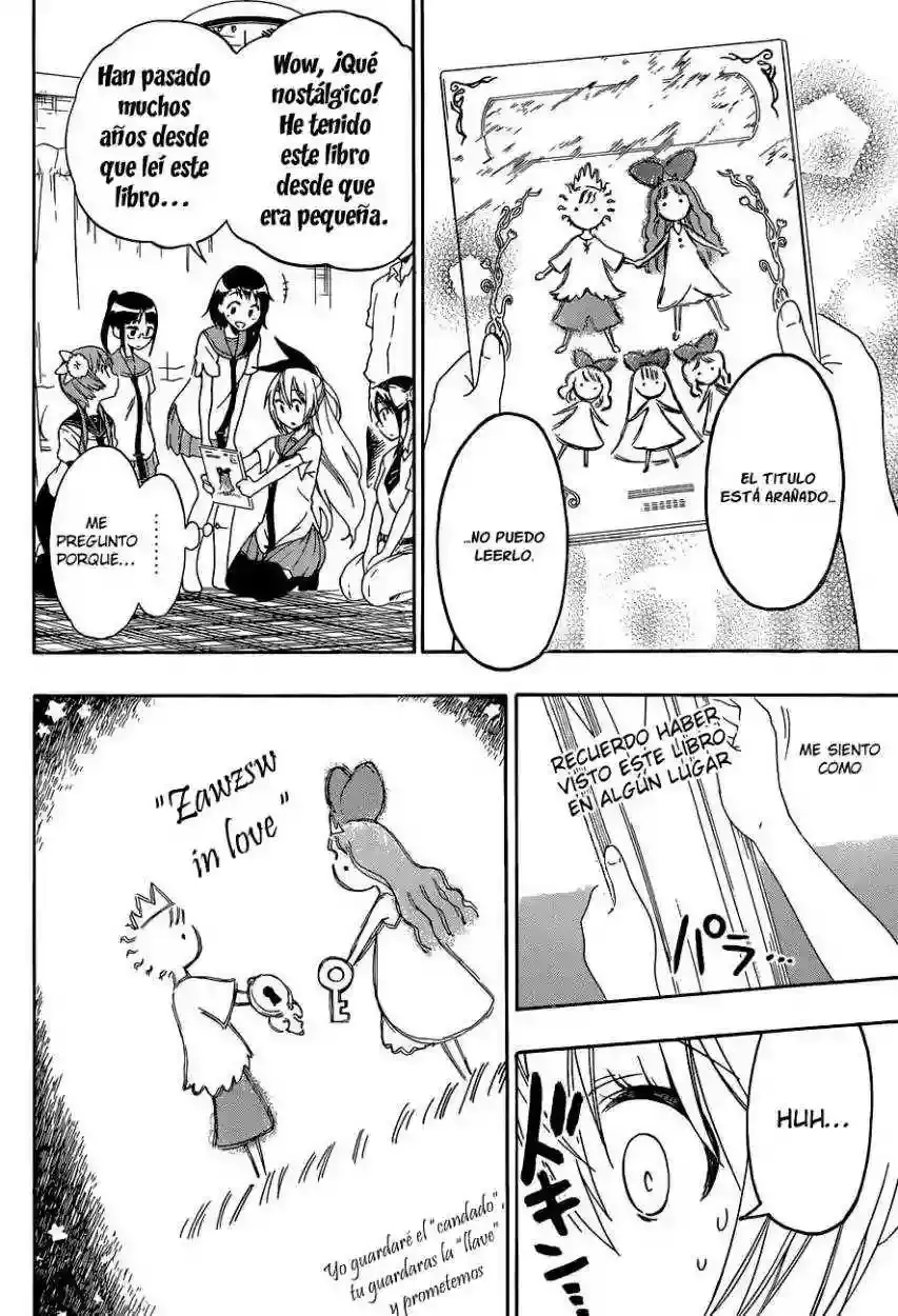 Nisekoi capítulo 90, página 3