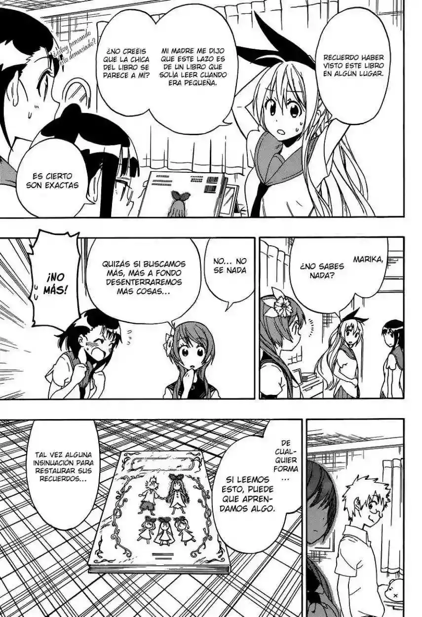 Nisekoi capítulo 90, página 8