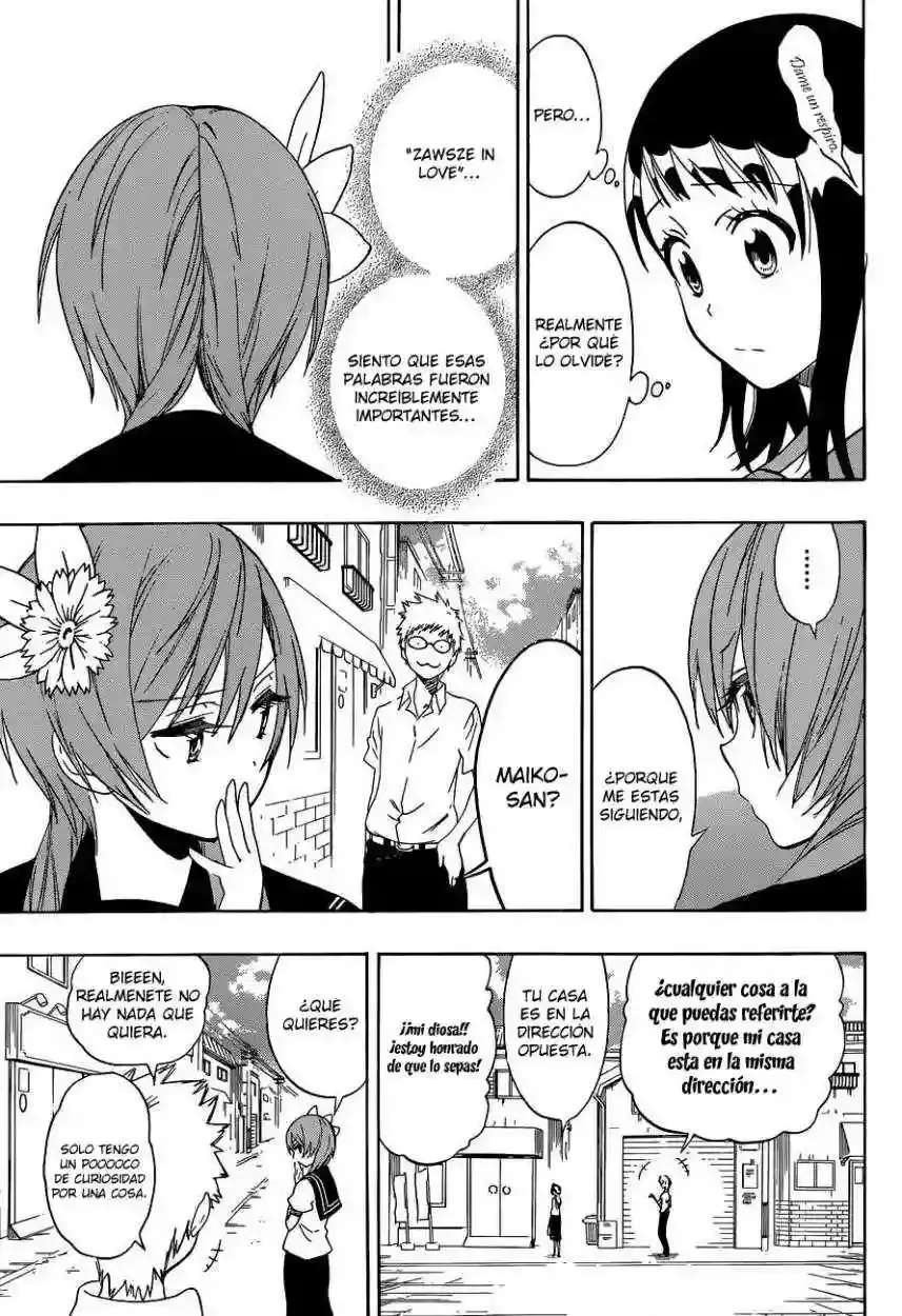 Nisekoi capítulo 90, página 16