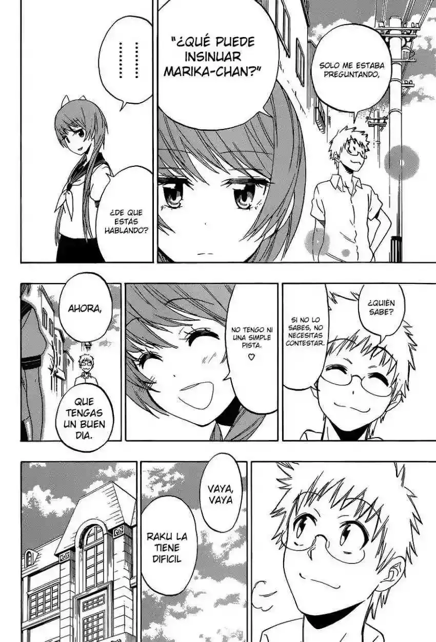 Nisekoi capítulo 90, página 17