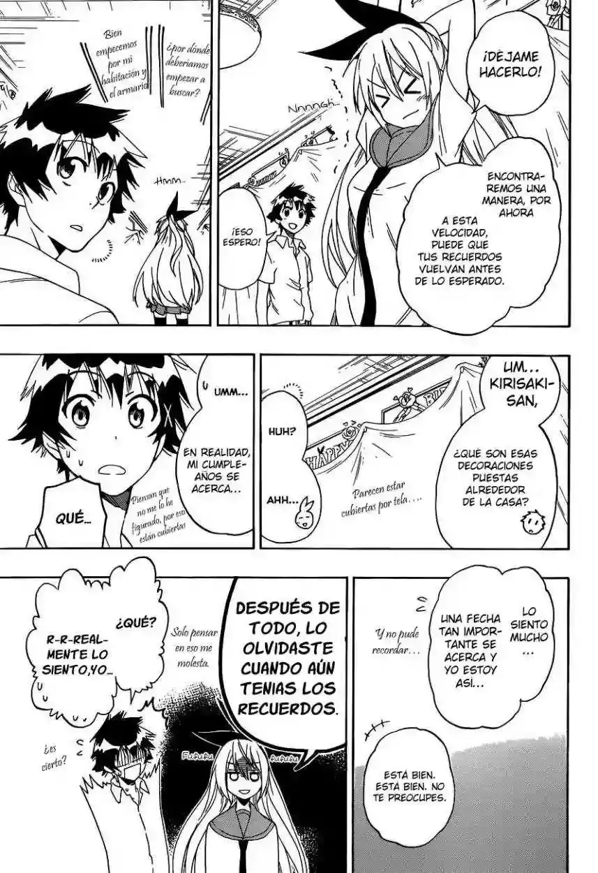 Nisekoi capítulo 90, página 18