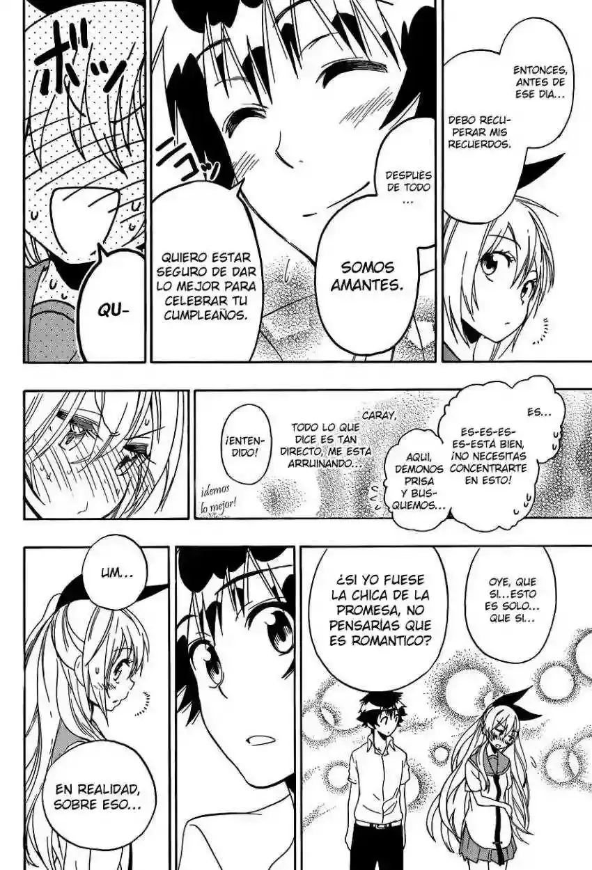 Nisekoi capítulo 90, página 19
