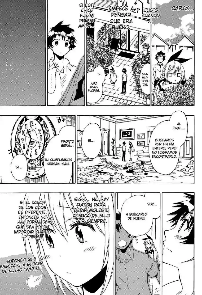 Nisekoi capítulo 91, página 4