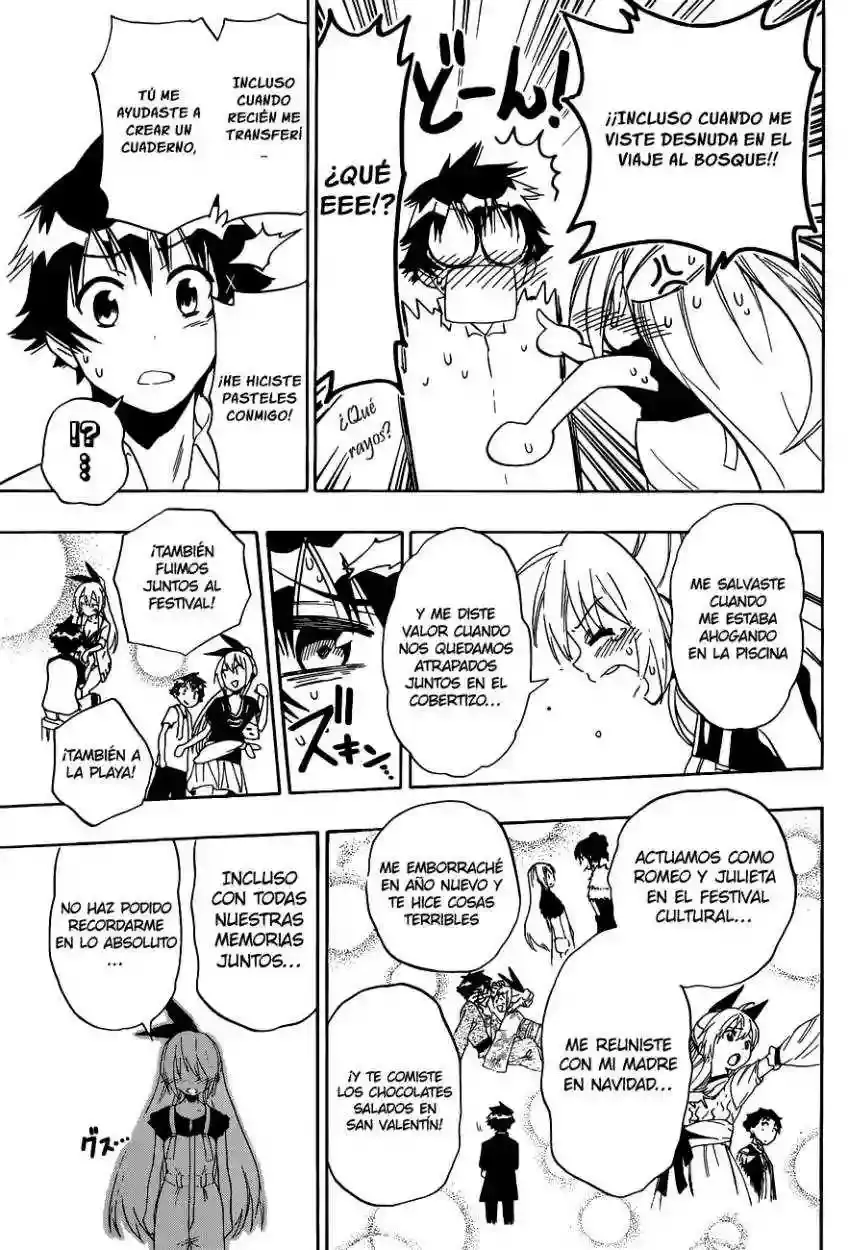 Nisekoi capítulo 91, página 12