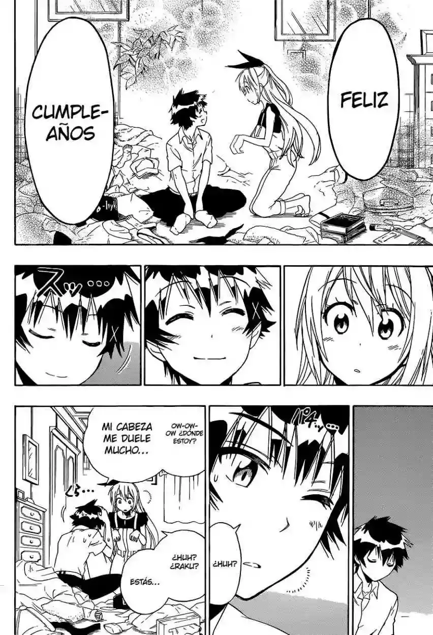 Nisekoi capítulo 91, página 18