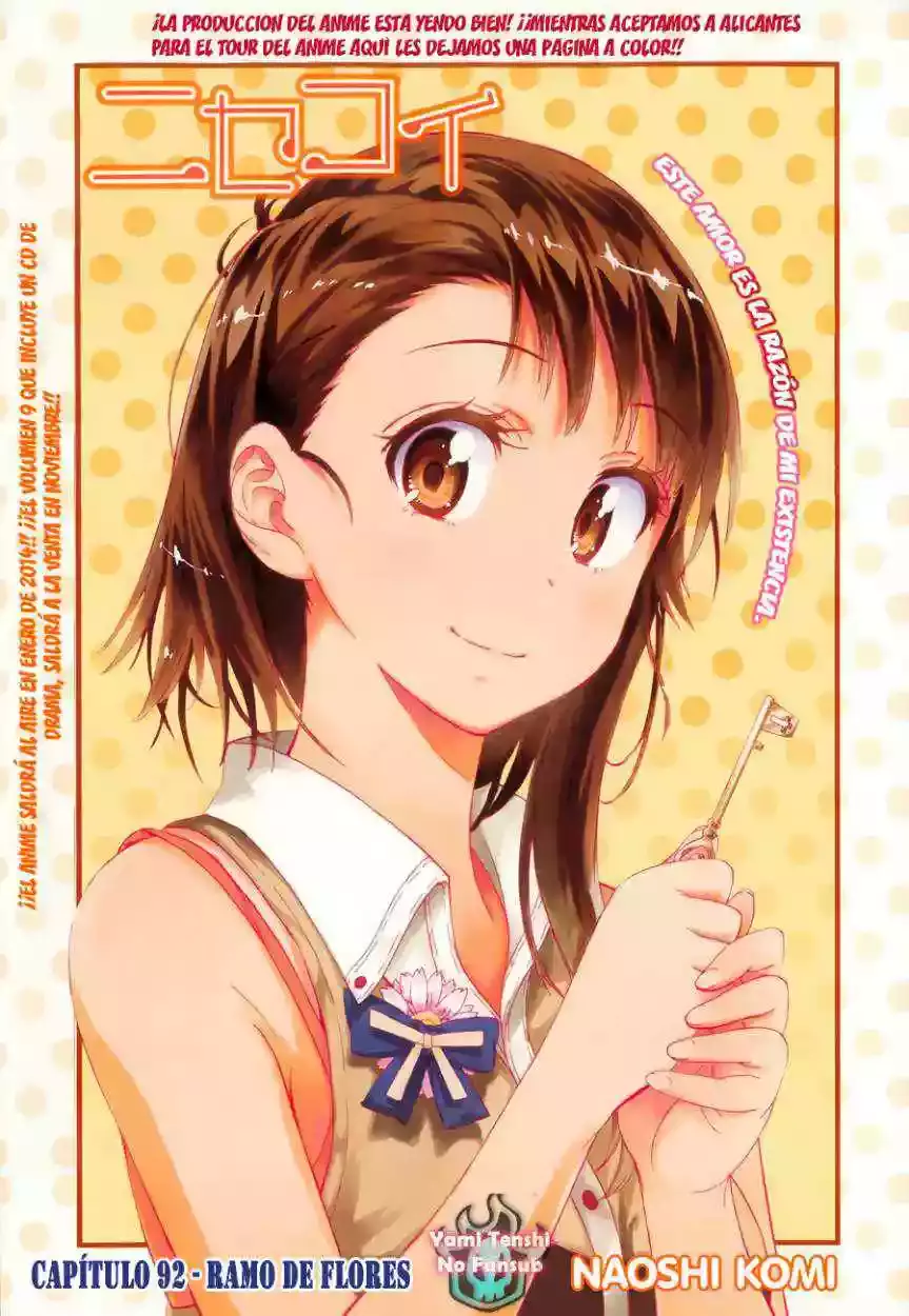 Nisekoi capítulo 92, página 3
