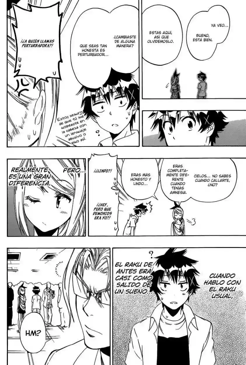 Nisekoi capítulo 92, página 12