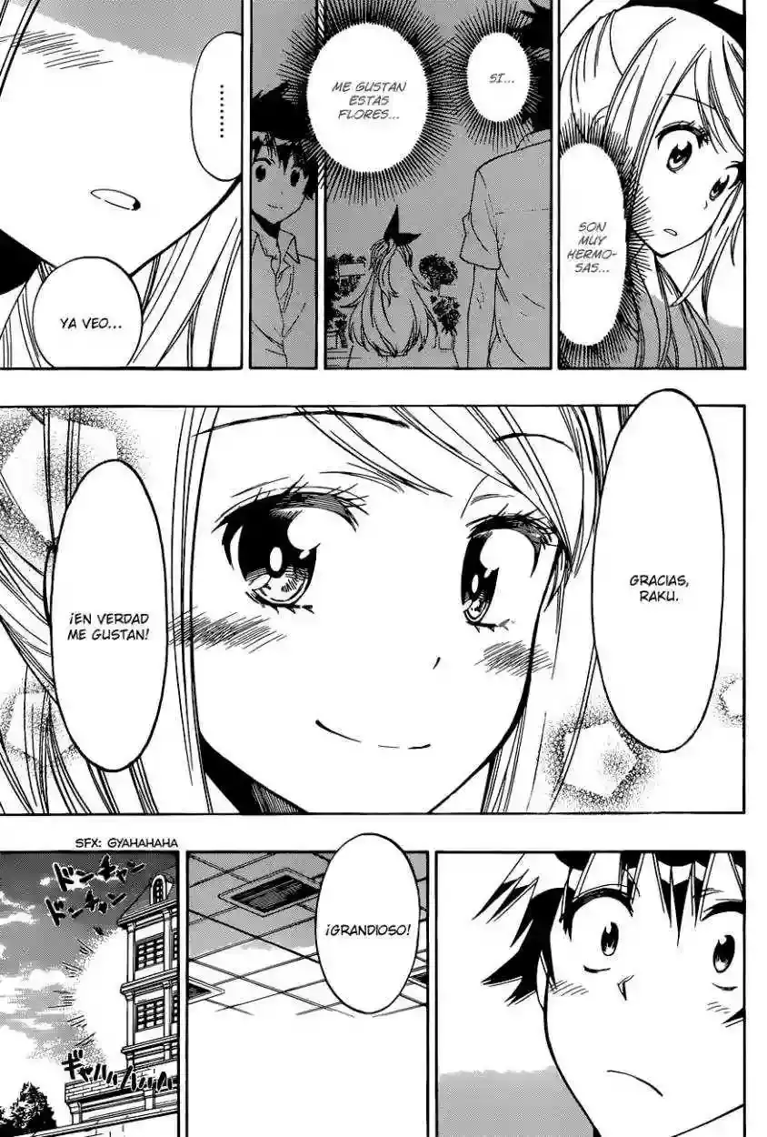 Nisekoi capítulo 92, página 15