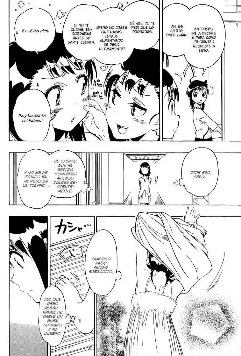 Nisekoi capítulo 93, página 4