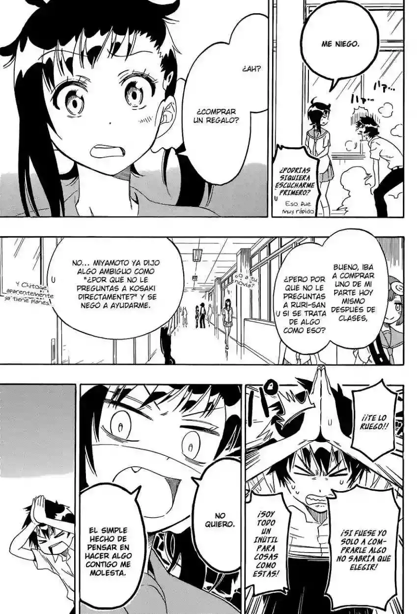 Nisekoi capítulo 94, página 5