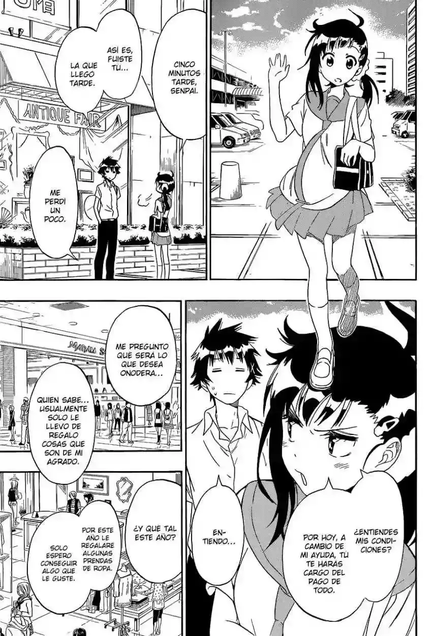 Nisekoi capítulo 94, página 7