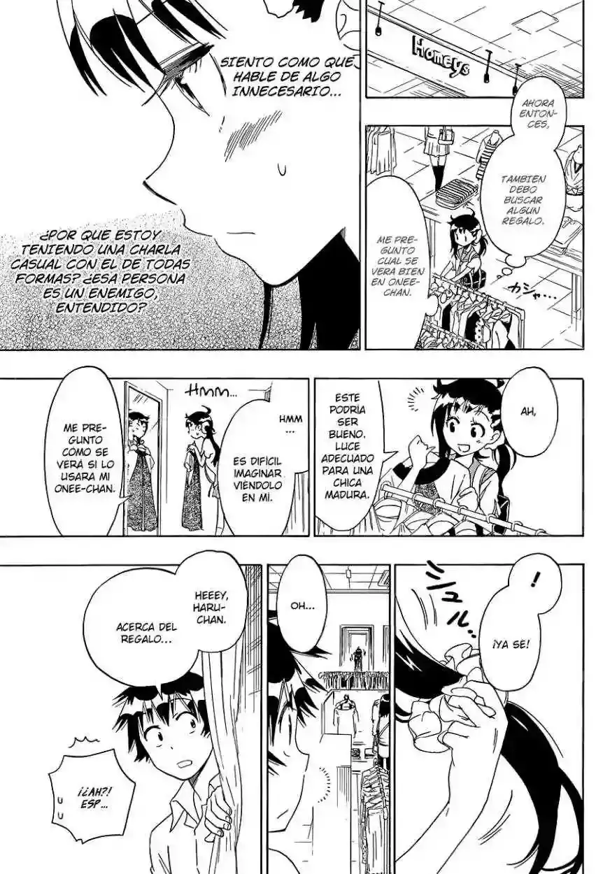 Nisekoi capítulo 94, página 13