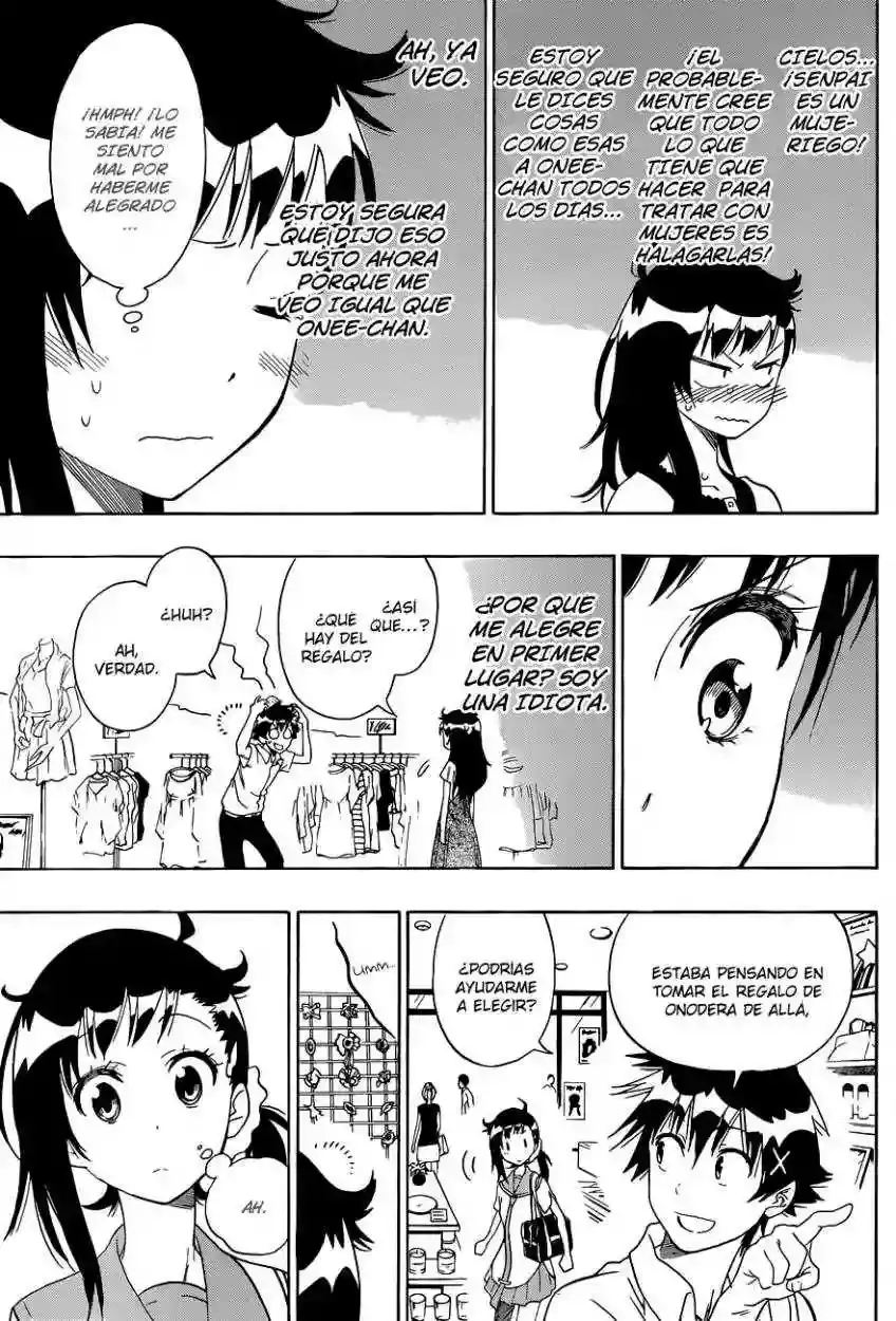 Nisekoi capítulo 94, página 17
