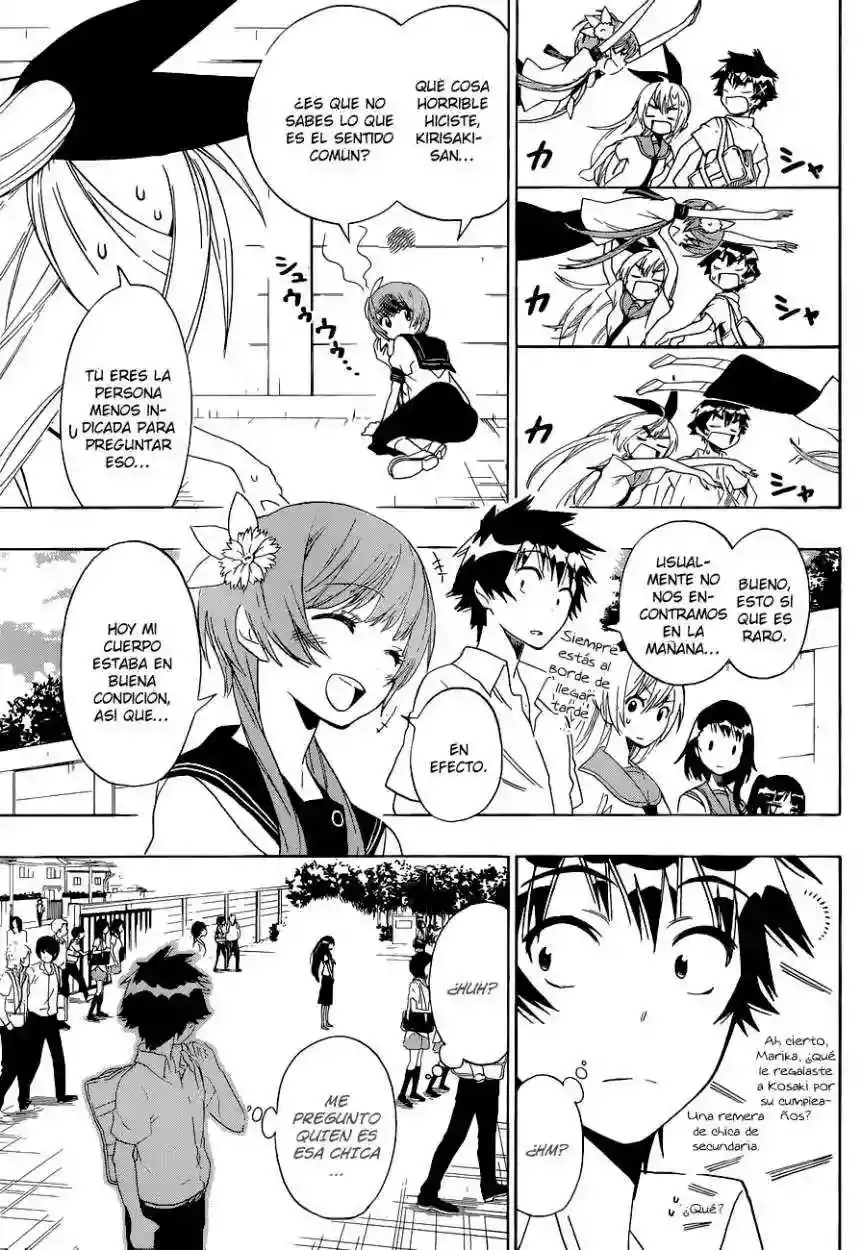 Nisekoi capítulo 95, página 5
