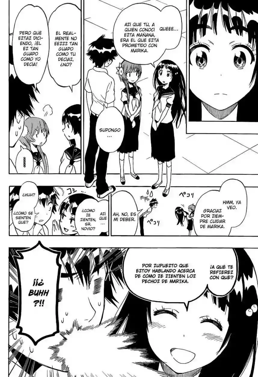 Nisekoi capítulo 95, página 18