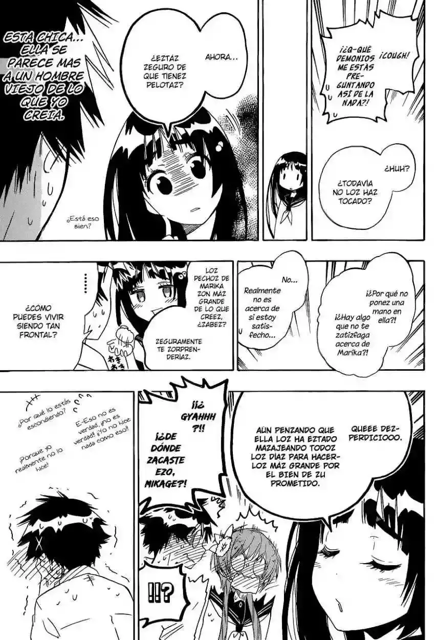 Nisekoi capítulo 95, página 19