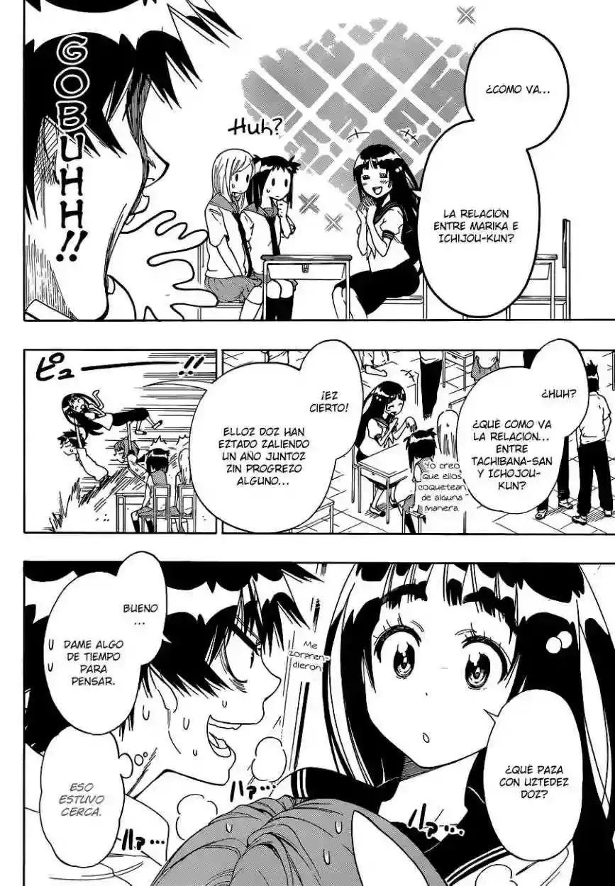 Nisekoi capítulo 96, página 6